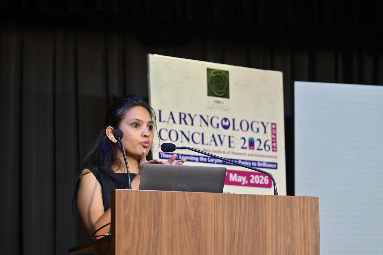 dr payal kumbhat speaking laryngology conclave 2026 alt