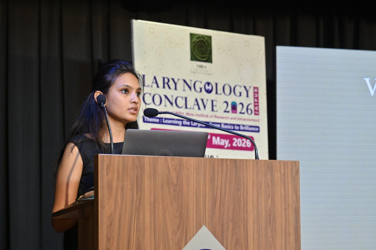 dr payal kumbhat speaking laryngology conclave 2026
